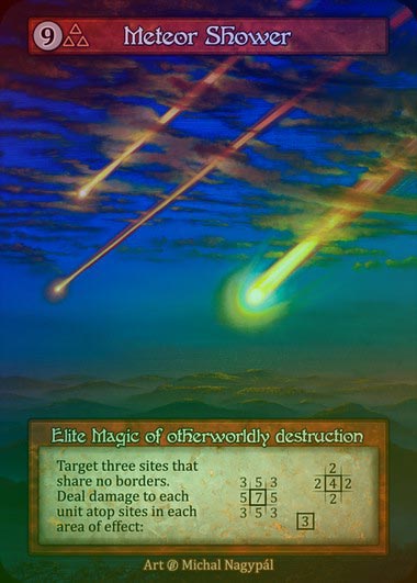 【FOIL】[Fire] Meteor Shower [beta-Elite]